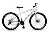 Bicicleta Aro 29 Freio Disco 21M. Velox Branca Ello Bike