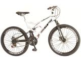 Bicicleta Colli Bike Aro 26 21 Marchas - Dupla Suspensão Quadro de Aço Freio a disco