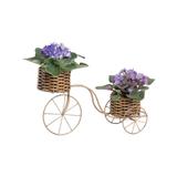 Bicicleta Decorativa em Ferro - Cerâmica burguina