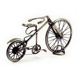 Bicicleta Retro Miniat Metal Polido Arte Vintage Decoração - Inove fácil