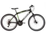 Bicicleta Track & Bikes TK 480 Aro 26 21 Marchas - Câmbio Shimano Quadro Alumínio Freio à Disco