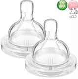 Bico De Mamadeira Fluxo Variável 3m+ Philips Avent 2 Un