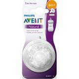Bico de Mamadeira Pétala N4 2 Unidades 2.0 - Avent