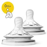 Bico de Mamadeira Petala Nº1 (0M+) SCF041/27 Philips AVENT - 2 Unidades