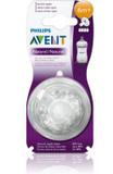 Bico mamad.philips avent fluxo rap.petala 6m+ c/2