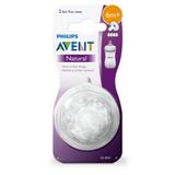 Bico Mamadeira Avent Pétala nº4 - 6m+ - 2 Unidades