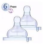 Bico Mamadeira Chicco - Well Being - 6m+ Fluxo Papa