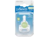 Bico para Mamadeira Silicone 2 Unidades - Dr. Browns Options Tradicional Corte Y