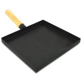 Bifeira Chapa Para Grelhar Carne Bife Fritura Fogão 22x24cm - Nacional