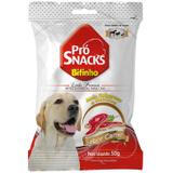 Bifinho Pró Snacks Linha Premium Sabor Carne Cães 50g - Pró canine