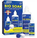 Bio Soak (Solução P/ Lentes) 360ml+120ml+Estojo - Teuto