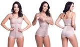 Biobela 1662 Modelador cavado com alça amamentação pós parto