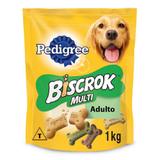 Biscoito biscrok adulto multi 01 kg - Marca