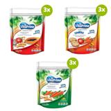Biscoito Cachorro Petisco Mamão Cenoura Maça Combo Vita Prime - Vitalprime