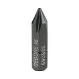 Bits Phillips Nr 2 x 25mm Encaixe 1/4" Forma C 690S25-2 - Gedore