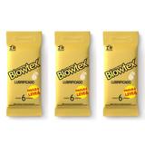 Blowtex Preservativo Clássico Lubrificante Sachê 6x4 (Kit C/03)