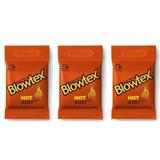 Blowtex Preservativo Premium Hot C/3 (Kit C/03)