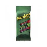 Blowtex Preservativo Sabor e Aroma Twist sachê C/6