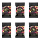 Blowtex Preservativo Skin Sexy Cherry Sachê C/3 (Kit C/06)