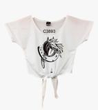 Blusa de Amarrar Ferradura de Cavalo Country C3893 - Oba Country