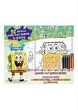 Bob esponja colorindo com adesivos especial - On line