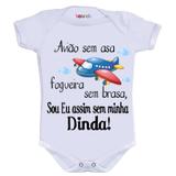 Body Divertido - Avião Sem Asa Dinda - Kalundu kids