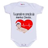 Body Divertido - Gerado Coração Dinda - Kalundu kids