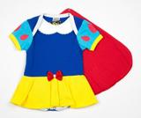 Body Fantasia 100% Algodão Branca de Neve - Clubinho da landa