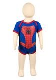 Body Fantasia 100 Algodão Homem Aranha - Bebê