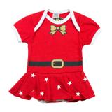 Body Fantasia 100% Algodão Mamãe Noel - Clubinho da landa