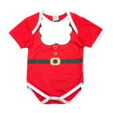 Body Fantasia 100% Algodão Papai Noel - Clubinho da landa