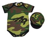Body Fantasia 100 Algodão Soldado Exército - Clubinho da landa