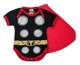 Body Fantasia 100% Algodão Thor - Bebê