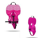 Bóia Colete Salva Vidas Para Bebês e Crianças 10-25kg - Rosa - Ativa