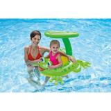 Boia Inflavel Baby Bote Com Cobertura Sapinho Divertido Intex