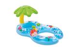 Boia Inflável Baby Bote Peixinhos com Cobertura- Intex