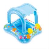 Boia Para Piscina Baby Bote Kiddie com Cobertura - Fun Toys