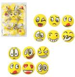 Bola Bolinha Macia Fisio Emoticon 6,3Cm De Ø - Wellmix