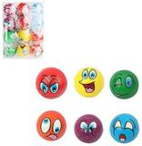 Bola Bolinha Macia Fisio Face 6,3Cm De Ø - Wellmix