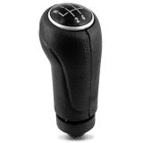 Bola Cambio Manopla Gol Voyage G5 09 a 12 Fox SpaceFox CrossFox Polo 03 a 12 Preto com Lente Prata - G. componentes