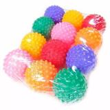 Bola Cravo Exercitadora Fisioterapia Bolinha Mão - 12 pçs - J. pet