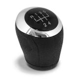 Bola De Câmbio Manopla Onix Prisma Cobalt Spin Sonic 2012 2013 Lente Preta Com Aro Cromado - Auto quality