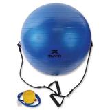 Bola de Ginastica com Extensores 65cm - Muvin