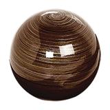 Bola de Mesa Grande Terra - Cerâmica ana maria