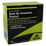 Bola Feijao Ginastica Peanut Cinza Muvin