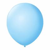 Bola soprar n.7 azul baby com 50un / pct / são roque