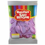 Bola soprar n.7 lilas baby com 50un / pct / são roque