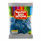 Bola soprar n.9 azul turquesa com 50un / pc / são roque
