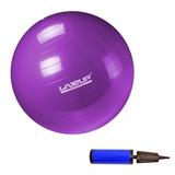 Bola Suíça para Pilates 55cm + Bomba de Inflar Dupla Ação - LIVEUP
