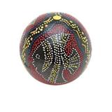Bolas decorativas de madeira- peixe - Btc decor